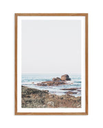 Redgate Rocks | PT Art Print-PRINT-Olive et Oriel-Olive et Oriel-50x70 cm | 19.6" x 27.5"-Walnut-With White Border-Buy-Australian-Art-Prints-Online-with-Olive-et-Oriel-Your-Artwork-Specialists-Austrailia-Decorate-With-Coastal-Photo-Wall-Art-Prints-From-Our-Beach-House-Artwork-Collection-Fine-Poster-and-Framed-Artwork
