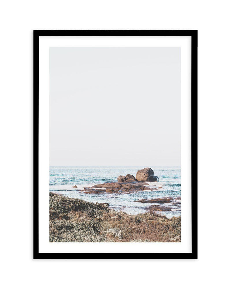 Redgate Rocks | PT Art Print-PRINT-Olive et Oriel-Olive et Oriel-A5 | 5.8" x 8.3" | 14.8 x 21cm-Black-With White Border-Buy-Australian-Art-Prints-Online-with-Olive-et-Oriel-Your-Artwork-Specialists-Austrailia-Decorate-With-Coastal-Photo-Wall-Art-Prints-From-Our-Beach-House-Artwork-Collection-Fine-Poster-and-Framed-Artwork