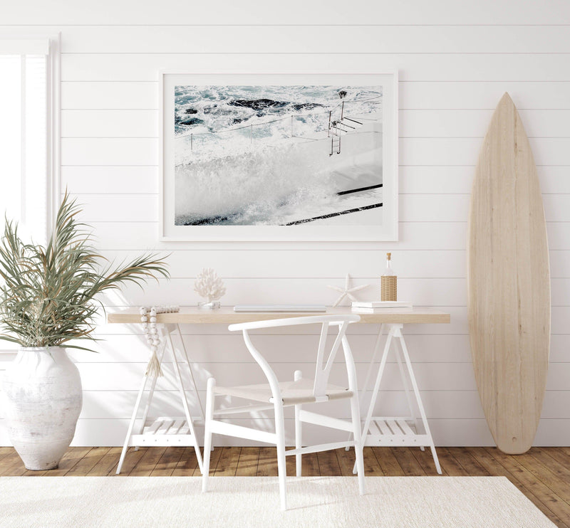 Refill, Icebergs Bondi Art Print-PRINT-Olive et Oriel-Olive et Oriel-Buy-Australian-Art-Prints-Online-with-Olive-et-Oriel-Your-Artwork-Specialists-Austrailia-Decorate-With-Coastal-Photo-Wall-Art-Prints-From-Our-Beach-House-Artwork-Collection-Fine-Poster-and-Framed-Artwork