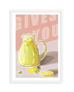 When Life Gives You Lemons II Art Print-PRINT-Olive et Oriel-Olive et Oriel-A5 | 5.8" x 8.3" | 14.8 x 21cm-White-With White Border-Buy-Australian-Art-Prints-Online-with-Olive-et-Oriel-Your-Artwork-Specialists-Austrailia-Decorate-With-Coastal-Photo-Wall-Art-Prints-From-Our-Beach-House-Artwork-Collection-Fine-Poster-and-Framed-Artwork