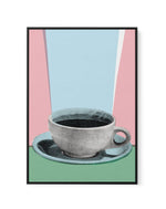 Retro Coffee | Framed Canvas-CANVAS-You can shop wall art online with Olive et Oriel for everything from abstract art to fun kids wall art. Our beautiful modern art prints and canvas art are available from large canvas prints to wall art paintings and our proudly Australian artwork collection offers only the highest quality framed large wall art and canvas art Australia - You can buy fashion photography prints or Hampton print posters and paintings on canvas from Olive et Oriel and have them del