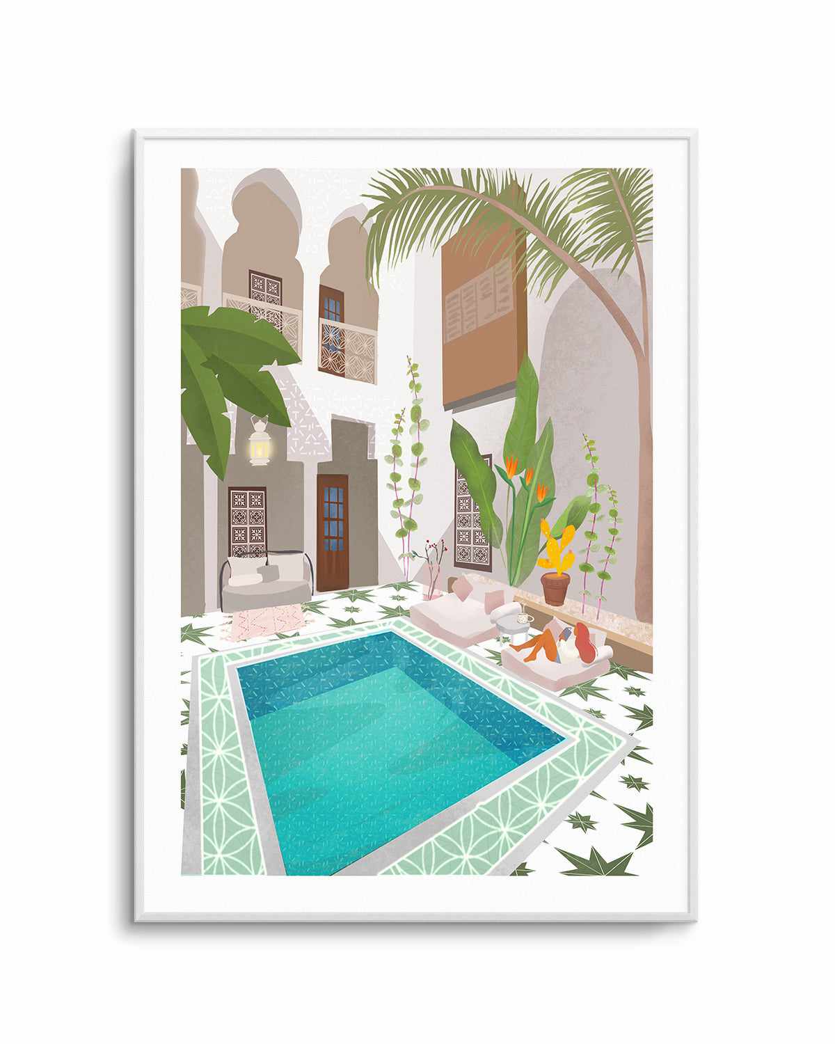 Riad by Petra Lizde Art Print