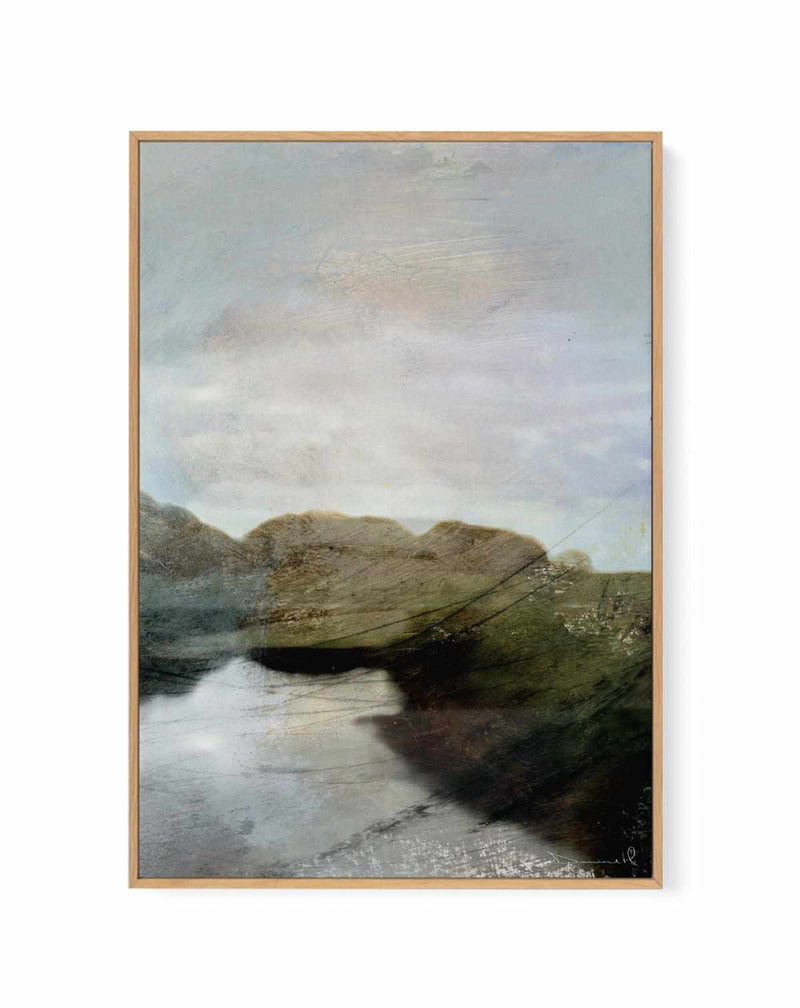River Otter II by Dan Hobday PT | Framed Canvas Art Print