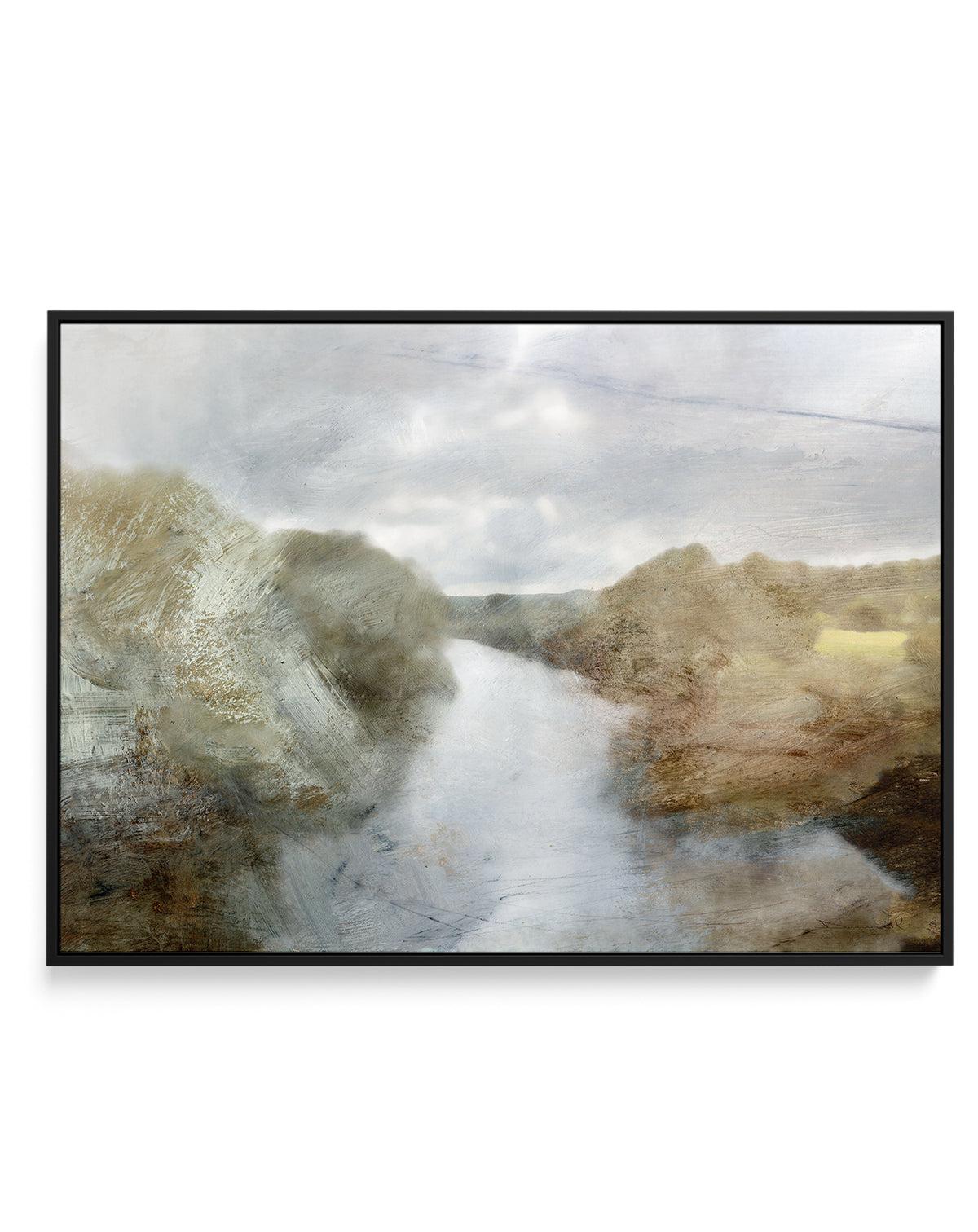 Riverside by Dan Hobday | Framed Canvas-CANVAS-You can shop wall art online with Olive et Oriel for everything from abstract art to fun kids wall art. Our beautiful modern art prints and canvas art are available from large canvas prints to wall art paintings and our proudly Australian artwork collection offers only the highest quality framed large wall art and canvas art Australia - You can buy fashion photography prints or Hampton print posters and paintings on canvas from Olive et Oriel and ha