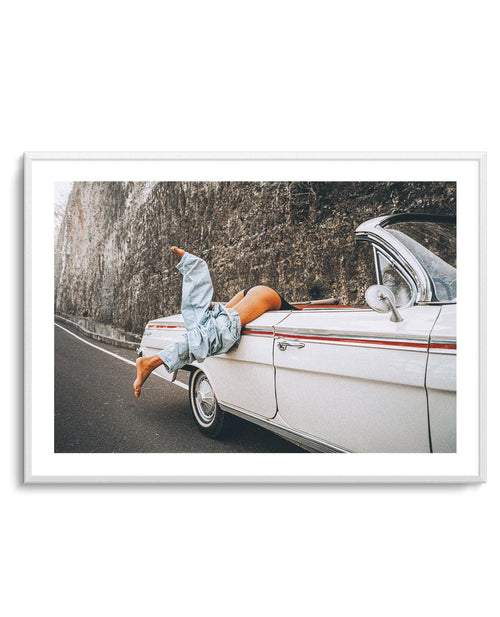 Road Trip by Amy Hallam Art Print-PRINT-Olive et Oriel-Amy Hallam-A5 | 5.8" x 8.3" | 14.8 x 21cm-Unframed Art Print-With White Border-Buy-Australian-Art-Prints-Online-with-Olive-et-Oriel-Your-Artwork-Specialists-Austrailia-Decorate-With-Coastal-Photo-Wall-Art-Prints-From-Our-Beach-House-Artwork-Collection-Fine-Poster-and-Framed-Artwork