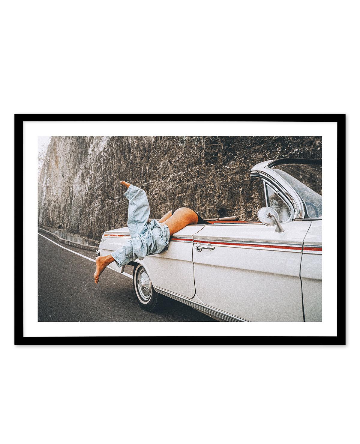 Road Trip by Amy Hallam Art Print-PRINT-Olive et Oriel-Amy Hallam-A5 | 5.8" x 8.3" | 14.8 x 21cm-Black-With White Border-Buy-Australian-Art-Prints-Online-with-Olive-et-Oriel-Your-Artwork-Specialists-Austrailia-Decorate-With-Coastal-Photo-Wall-Art-Prints-From-Our-Beach-House-Artwork-Collection-Fine-Poster-and-Framed-Artwork