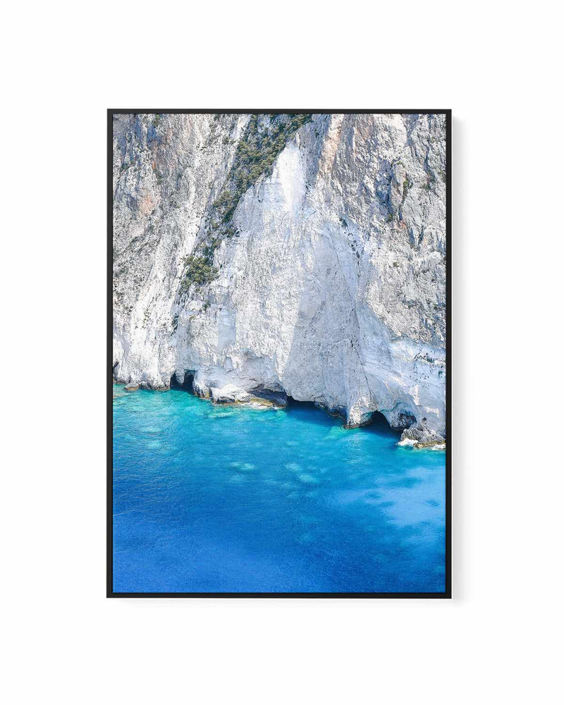 Rocky Cliffs by Kamalia Studio | Framed Canvas Art Print