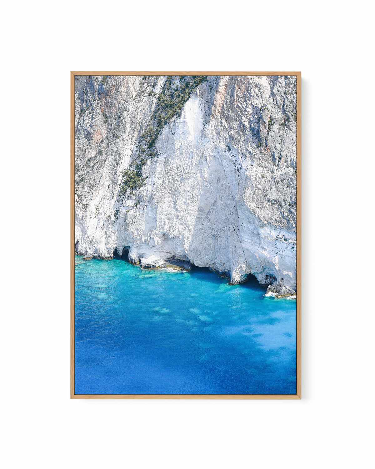 Rocky Cliffs by Kamalia Studio | Framed Canvas Art Print