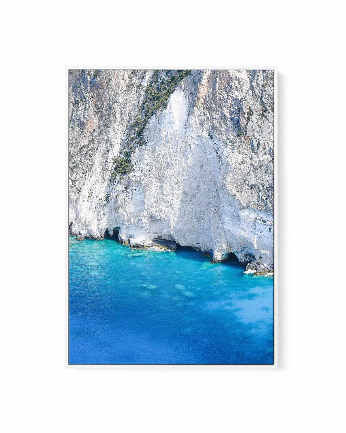 Rocky Cliffs by Kamalia Studio | Framed Canvas Art Print