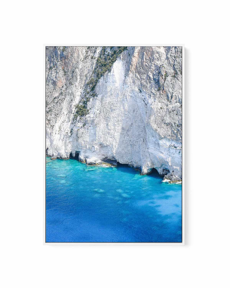 Rocky Cliffs by Kamalia Studio | Framed Canvas Art Print