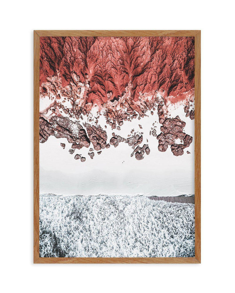 Rocky Coast | WA Art Print-PRINT-Olive et Oriel-Olive et Oriel-50x70 cm | 19.6" x 27.5"-Walnut-With White Border-Buy-Australian-Art-Prints-Online-with-Olive-et-Oriel-Your-Artwork-Specialists-Austrailia-Decorate-With-Coastal-Photo-Wall-Art-Prints-From-Our-Beach-House-Artwork-Collection-Fine-Poster-and-Framed-Artwork