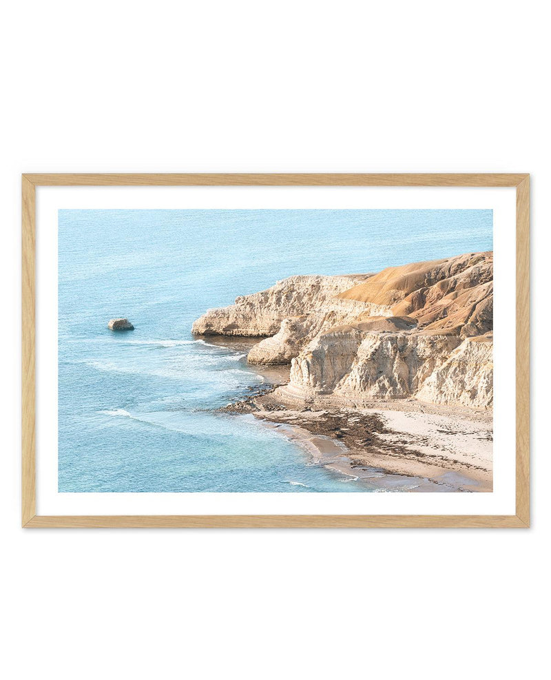 Rocky Coast | Willunga LS Art Print-PRINT-Olive et Oriel-Olive et Oriel-A5 | 5.8" x 8.3" | 14.8 x 21cm-Oak-With White Border-Buy-Australian-Art-Prints-Online-with-Olive-et-Oriel-Your-Artwork-Specialists-Austrailia-Decorate-With-Coastal-Photo-Wall-Art-Prints-From-Our-Beach-House-Artwork-Collection-Fine-Poster-and-Framed-Artwork