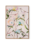 Rose Floral by Leigh Viner | Framed Canvas-CANVAS-You can shop wall art online with Olive et Oriel for everything from abstract art to fun kids wall art. Our beautiful modern art prints and canvas art are available from large canvas prints to wall art paintings and our proudly Australian artwork collection offers only the highest quality framed large wall art and canvas art Australia - You can buy fashion photography prints or Hampton print posters and paintings on canvas from Olive et Oriel and