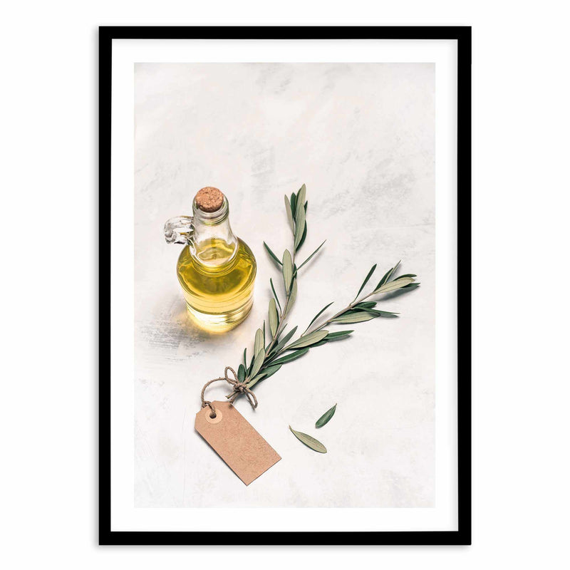Rosemary Oil Art Print-PRINT-Olive et Oriel-Olive et Oriel-A5 | 5.8" x 8.3" | 14.8 x 21cm-Black-With White Border-Buy-Australian-Art-Prints-Online-with-Olive-et-Oriel-Your-Artwork-Specialists-Austrailia-Decorate-With-Coastal-Photo-Wall-Art-Prints-From-Our-Beach-House-Artwork-Collection-Fine-Poster-and-Framed-Artwork