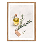 Rosemary Oil Art Print-PRINT-Olive et Oriel-Olive et Oriel-50x70 cm | 19.6" x 27.5"-Walnut-With White Border-Buy-Australian-Art-Prints-Online-with-Olive-et-Oriel-Your-Artwork-Specialists-Austrailia-Decorate-With-Coastal-Photo-Wall-Art-Prints-From-Our-Beach-House-Artwork-Collection-Fine-Poster-and-Framed-Artwork