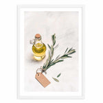 Rosemary Oil Art Print-PRINT-Olive et Oriel-Olive et Oriel-A5 | 5.8" x 8.3" | 14.8 x 21cm-White-With White Border-Buy-Australian-Art-Prints-Online-with-Olive-et-Oriel-Your-Artwork-Specialists-Austrailia-Decorate-With-Coastal-Photo-Wall-Art-Prints-From-Our-Beach-House-Artwork-Collection-Fine-Poster-and-Framed-Artwork