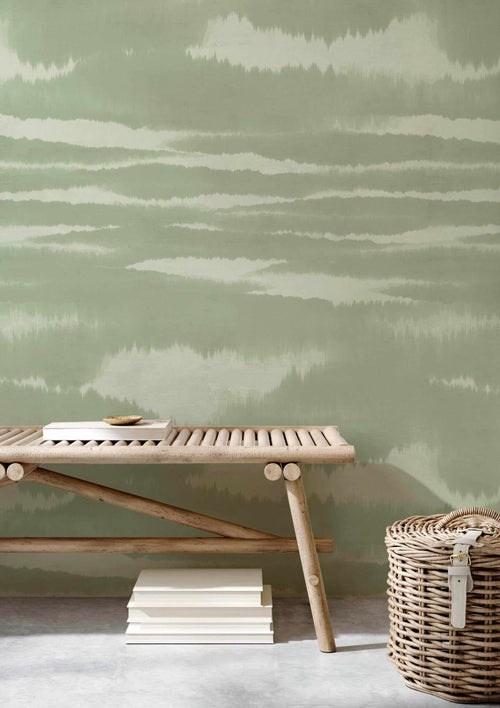 Sage Green Mist Wallpaper-Wallpaper-Buy Australian Removable Wallpaper Now Sage Green Wallpaper Peel And Stick Wallpaper Online At Olive et Oriel Custom Made Wallpapers Wall Papers Decorate Your Bedroom Living Room Kids Room or Commercial Interior