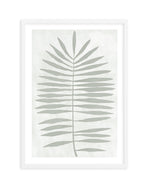 Sage Leaf I Art Print-PRINT-Olive et Oriel-Olive et Oriel-A5 | 5.8" x 8.3" | 14.8 x 21cm-White-With White Border-Buy-Australian-Art-Prints-Online-with-Olive-et-Oriel-Your-Artwork-Specialists-Austrailia-Decorate-With-Coastal-Photo-Wall-Art-Prints-From-Our-Beach-House-Artwork-Collection-Fine-Poster-and-Framed-Artwork
