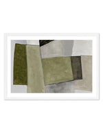 Sage by Dan Hobday Art Print-PRINT-Order sage mint green framed abstract painting wall art prints online with Olive et Oriel Australia