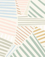 Sage's Striped Wallpaper Mural-Wallpaper-Buy Kids Removable Wallpaper Online Our Custom Made Children√¢‚Ç¨‚Ñ¢s Wallpapers Are A Fun Way To Decorate And Enhance Boys Bedroom Decor And Girls Bedrooms They Are An Amazing Addition To Your Kids Bedroom Walls Our Collection of Kids Wallpaper Is Sure To Transform Your Kids Rooms Interior Style From Pink Wallpaper To Dinosaur Wallpaper Even Marble Wallpapers For Teen Boys Shop Peel And Stick Wallpaper Online Today With Olive et Oriel