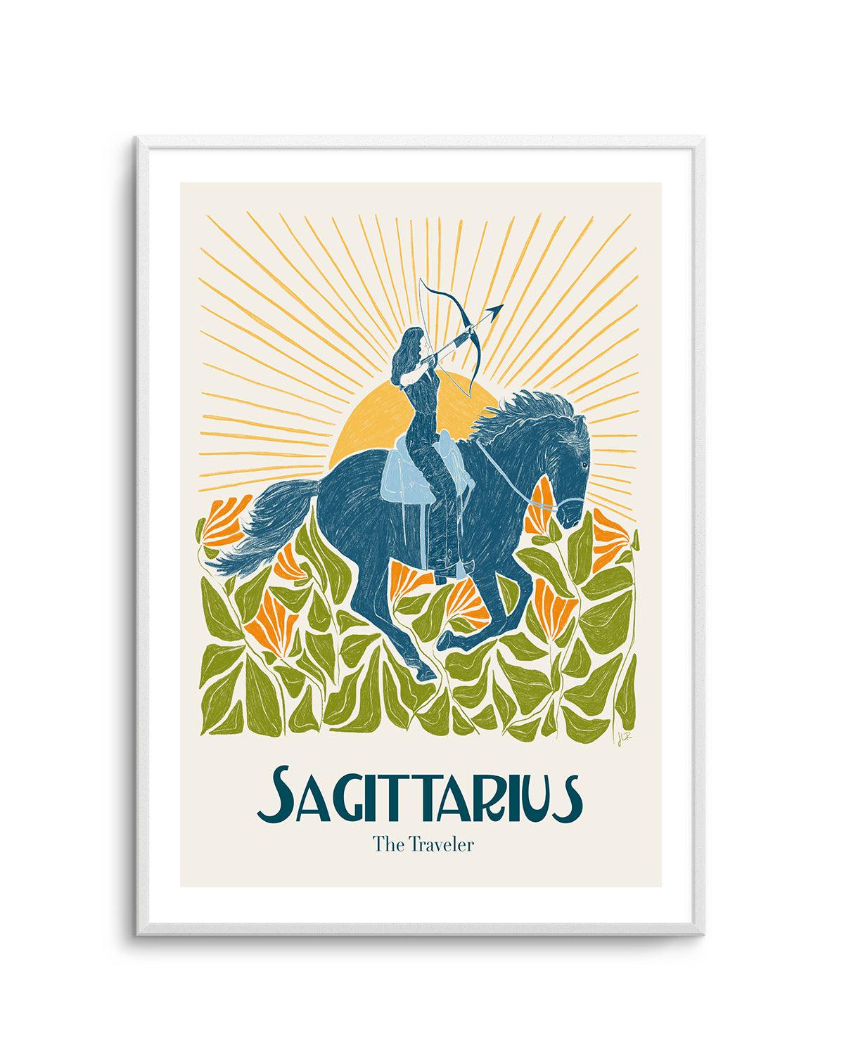 Sagittarius By Jenny Liz Rome Art Print-PRINT-Olive et Oriel-Olive et Oriel-Buy-Australian-Art-Prints-Online-with-Olive-et-Oriel-Your-Artwork-Specialists-Austrailia-Decorate-With-Coastal-Photo-Wall-Art-Prints-From-Our-Beach-House-Artwork-Collection-Fine-Poster-and-Framed-Artwork