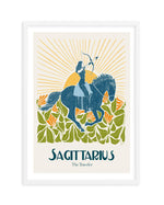 Sagittarius By Jenny Liz Rome Art Print-PRINT-Olive et Oriel-Olive et Oriel-A5 | 5.8" x 8.3" | 14.8 x 21cm-White-With White Border-Buy-Australian-Art-Prints-Online-with-Olive-et-Oriel-Your-Artwork-Specialists-Austrailia-Decorate-With-Coastal-Photo-Wall-Art-Prints-From-Our-Beach-House-Artwork-Collection-Fine-Poster-and-Framed-Artwork