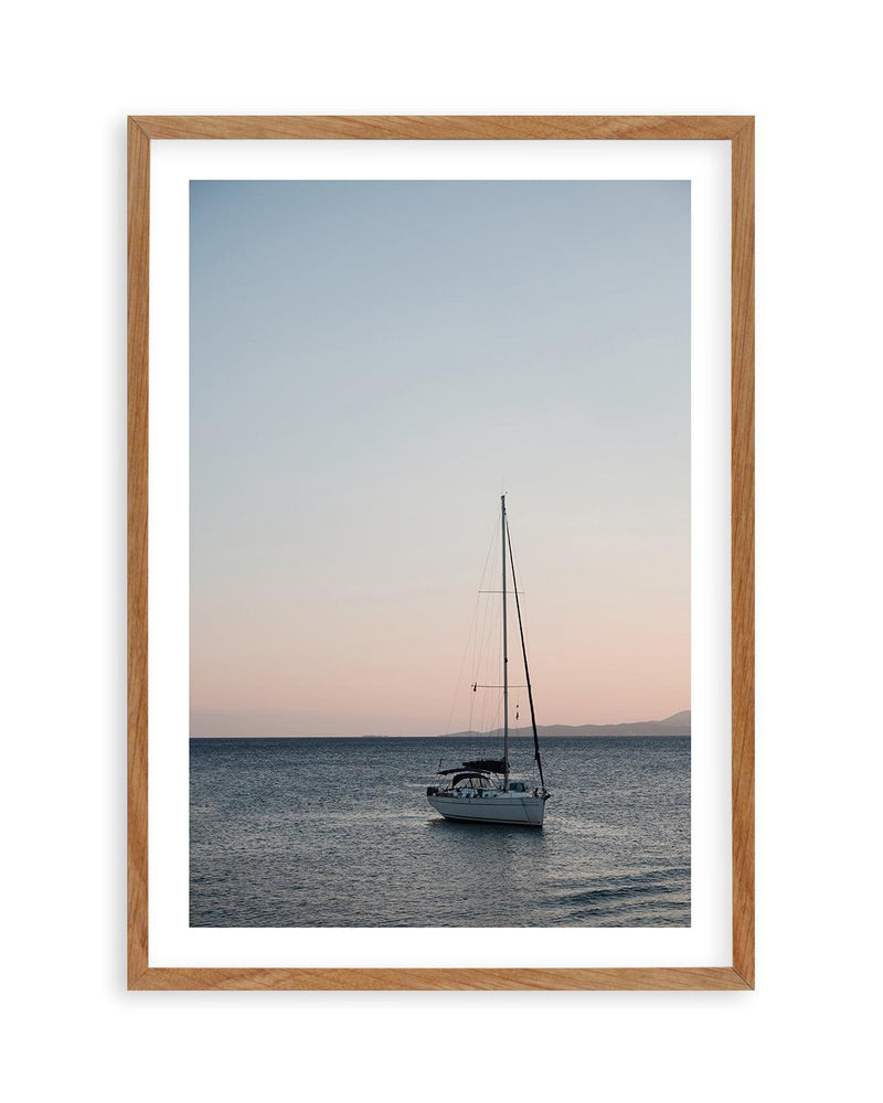 Sailboat Sunsets by Renee Rae Art Print