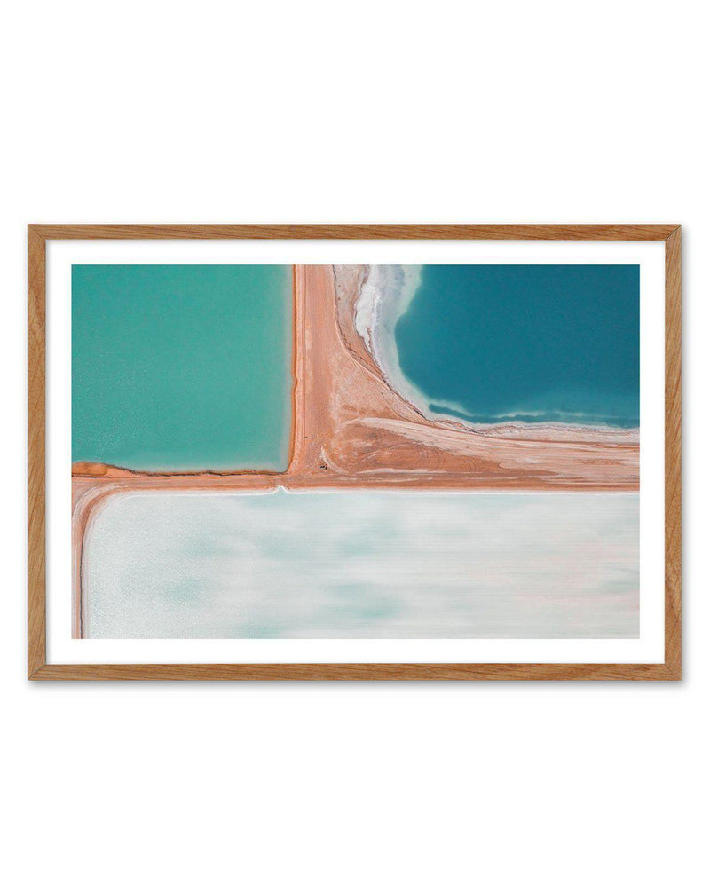 Salt Fields I Art Print-PRINT-Olive et Oriel-Olive et Oriel-50x70 cm | 19.6" x 27.5"-Walnut-With White Border-Buy-Australian-Art-Prints-Online-with-Olive-et-Oriel-Your-Artwork-Specialists-Austrailia-Decorate-With-Coastal-Photo-Wall-Art-Prints-From-Our-Beach-House-Artwork-Collection-Fine-Poster-and-Framed-Artwork