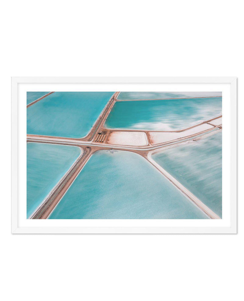 Salt Fields II Art Print-PRINT-Olive et Oriel-Olive et Oriel-A5 | 5.8" x 8.3" | 14.8 x 21cm-White-With White Border-Buy-Australian-Art-Prints-Online-with-Olive-et-Oriel-Your-Artwork-Specialists-Austrailia-Decorate-With-Coastal-Photo-Wall-Art-Prints-From-Our-Beach-House-Artwork-Collection-Fine-Poster-and-Framed-Artwork