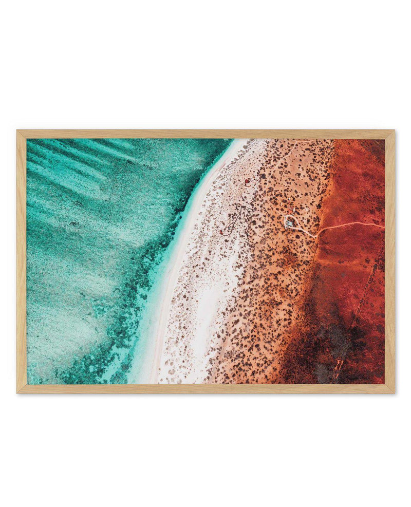 Sand to Sea WA | LS Art Print-PRINT-Olive et Oriel-Olive et Oriel-A5 | 5.8" x 8.3" | 14.8 x 21cm-Oak-With White Border-Buy-Australian-Art-Prints-Online-with-Olive-et-Oriel-Your-Artwork-Specialists-Austrailia-Decorate-With-Coastal-Photo-Wall-Art-Prints-From-Our-Beach-House-Artwork-Collection-Fine-Poster-and-Framed-Artwork