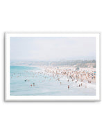 Santa Monica Beach | LS Art Print-PRINT-Olive et Oriel-Olive et Oriel-A4 | 8.3" x 11.7" | 21 x 29.7cm-Unframed Art Print-With White Border-Buy-Australian-Art-Prints-Online-with-Olive-et-Oriel-Your-Artwork-Specialists-Austrailia-Decorate-With-Coastal-Photo-Wall-Art-Prints-From-Our-Beach-House-Artwork-Collection-Fine-Poster-and-Framed-Artwork