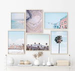 Santa Monica Beach | PT Art Print-PRINT-Olive et Oriel-Olive et Oriel-Buy-Australian-Art-Prints-Online-with-Olive-et-Oriel-Your-Artwork-Specialists-Austrailia-Decorate-With-Coastal-Photo-Wall-Art-Prints-From-Our-Beach-House-Artwork-Collection-Fine-Poster-and-Framed-Artwork