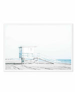 Santa Monica II Art Print-PRINT-Olive et Oriel-Olive et Oriel-A4 | 8.3" x 11.7" | 21 x 29.7cm-White-With White Border-Buy-Australian-Art-Prints-Online-with-Olive-et-Oriel-Your-Artwork-Specialists-Austrailia-Decorate-With-Coastal-Photo-Wall-Art-Prints-From-Our-Beach-House-Artwork-Collection-Fine-Poster-and-Framed-Artwork