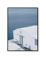 Santorini Blues | PT | Framed Canvas-Shop Greece Wall Art Prints Online with Olive et Oriel - Our collection of Greek Islands art prints offer unique wall art including blue domes of Santorini in Oia, mediterranean sea prints and incredible posters from Milos and other Greece landscape photography - this collection will add mediterranean blue to your home, perfect for updating the walls in coastal, beach house style. There is Greece art on canvas and extra large wall art with fast, free shipping