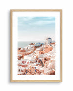 Santorini Sunsets II | PT Art Print-Shop Greece Wall Art Prints Online with Olive et Oriel - Our collection of Greek Islands art prints offer unique wall art including blue domes of Santorini in Oia, mediterranean sea prints and incredible posters from Milos and other Greece landscape photography - this collection will add mediterranean blue to your home, perfect for updating the walls in coastal, beach house style. There is Greece art on canvas and extra large wall art with fast, free shipping 