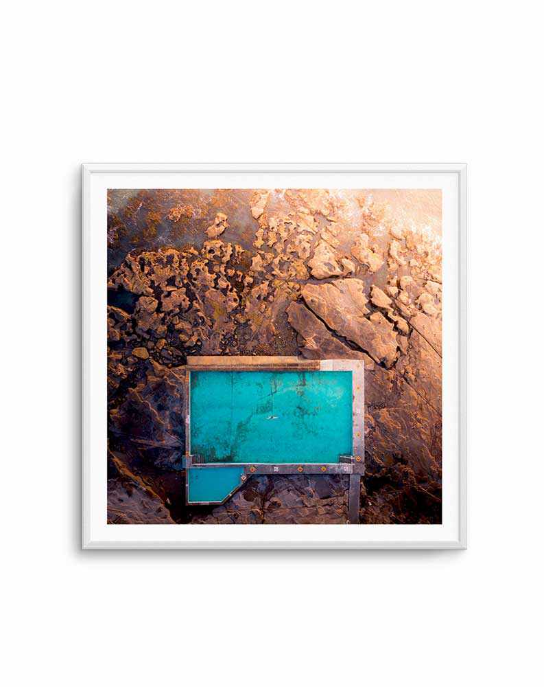 Scarborough Pool, WA | SQ Art Print-PRINT-Olive et Oriel-Olive et Oriel-Buy-Australian-Art-Prints-Online-with-Olive-et-Oriel-Your-Artwork-Specialists-Austrailia-Decorate-With-Coastal-Photo-Wall-Art-Prints-From-Our-Beach-House-Artwork-Collection-Fine-Poster-and-Framed-Artwork