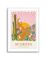 Scorpio By Jenny Liz Rome Art Print-PRINT-Olive et Oriel-Olive et Oriel-Buy-Australian-Art-Prints-Online-with-Olive-et-Oriel-Your-Artwork-Specialists-Austrailia-Decorate-With-Coastal-Photo-Wall-Art-Prints-From-Our-Beach-House-Artwork-Collection-Fine-Poster-and-Framed-Artwork