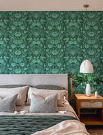 Palais Jardin Emerald Green Wallpaper
