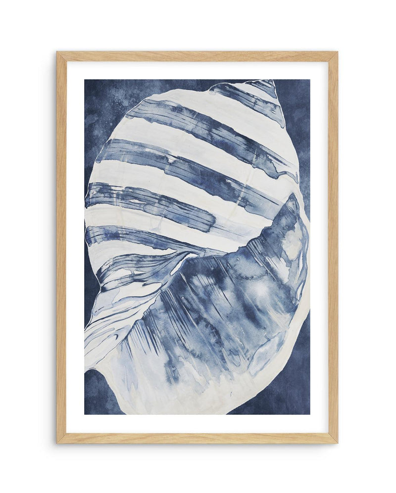 Seashell Luxe I Art Print-PRINT-Olive et Oriel-Olive et Oriel-A5 | 5.8" x 8.3" | 14.8 x 21cm-Oak-With White Border-Buy-Australian-Art-Prints-Online-with-Olive-et-Oriel-Your-Artwork-Specialists-Austrailia-Decorate-With-Coastal-Photo-Wall-Art-Prints-From-Our-Beach-House-Artwork-Collection-Fine-Poster-and-Framed-Artwork