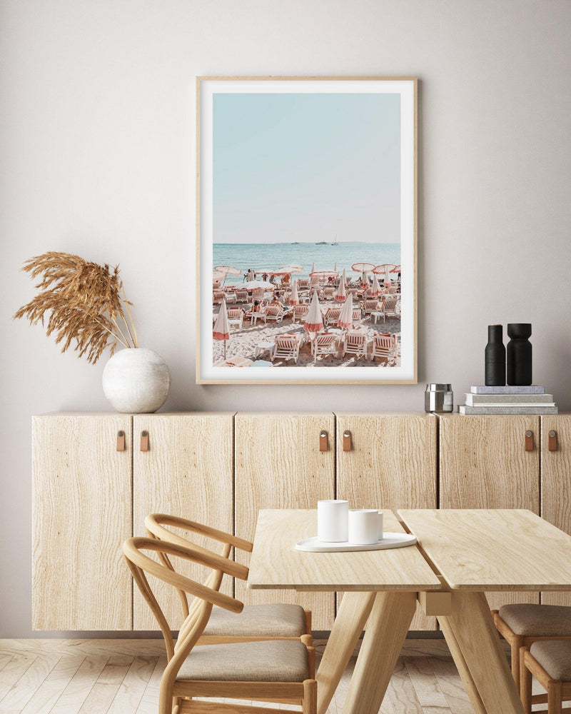 Seaside Antibes Art Print-PRINT-Olive et Oriel-Olive et Oriel-Buy-Australian-Art-Prints-Online-with-Olive-et-Oriel-Your-Artwork-Specialists-Austrailia-Decorate-With-Coastal-Photo-Wall-Art-Prints-From-Our-Beach-House-Artwork-Collection-Fine-Poster-and-Framed-Artwork