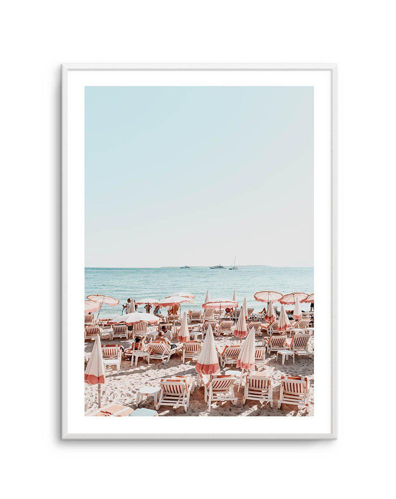 Seaside Antibes Art Print-PRINT-Olive et Oriel-Olive et Oriel-A5 | 5.8" x 8.3" | 14.8 x 21cm-Unframed Art Print-With White Border-Buy-Australian-Art-Prints-Online-with-Olive-et-Oriel-Your-Artwork-Specialists-Austrailia-Decorate-With-Coastal-Photo-Wall-Art-Prints-From-Our-Beach-House-Artwork-Collection-Fine-Poster-and-Framed-Artwork
