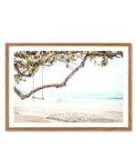 Seaside Bliss Art Print-PRINT-Olive et Oriel-Olive et Oriel-50x70 cm | 19.6" x 27.5"-Walnut-With White Border-Buy-Australian-Art-Prints-Online-with-Olive-et-Oriel-Your-Artwork-Specialists-Austrailia-Decorate-With-Coastal-Photo-Wall-Art-Prints-From-Our-Beach-House-Artwork-Collection-Fine-Poster-and-Framed-Artwork