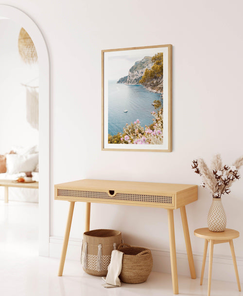Seaside Bliss, Capri Art Print-PRINT-Olive et Oriel-Olive et Oriel-Buy-Australian-Art-Prints-Online-with-Olive-et-Oriel-Your-Artwork-Specialists-Austrailia-Decorate-With-Coastal-Photo-Wall-Art-Prints-From-Our-Beach-House-Artwork-Collection-Fine-Poster-and-Framed-Artwork