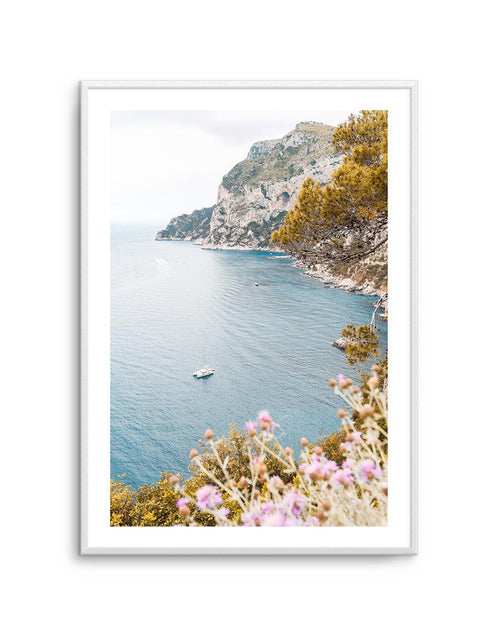 Seaside Bliss, Capri Art Print-PRINT-Olive et Oriel-Olive et Oriel-A5 | 5.8" x 8.3" | 14.8 x 21cm-Unframed Art Print-With White Border-Buy-Australian-Art-Prints-Online-with-Olive-et-Oriel-Your-Artwork-Specialists-Austrailia-Decorate-With-Coastal-Photo-Wall-Art-Prints-From-Our-Beach-House-Artwork-Collection-Fine-Poster-and-Framed-Artwork