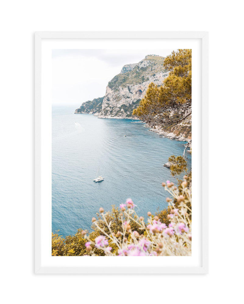 Seaside Bliss, Capri Art Print-PRINT-Olive et Oriel-Olive et Oriel-A5 | 5.8" x 8.3" | 14.8 x 21cm-White-With White Border-Buy-Australian-Art-Prints-Online-with-Olive-et-Oriel-Your-Artwork-Specialists-Austrailia-Decorate-With-Coastal-Photo-Wall-Art-Prints-From-Our-Beach-House-Artwork-Collection-Fine-Poster-and-Framed-Artwork