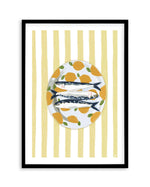 Seaside Brunch by Jenny Liz Rome Art Print-PRINT-Olive et Oriel-Jenny Liz Rome-A5 | 5.8" x 8.3" | 14.8 x 21cm-Black-With White Border-Buy-Australian-Art-Prints-Online-with-Olive-et-Oriel-Your-Artwork-Specialists-Austrailia-Decorate-With-Coastal-Photo-Wall-Art-Prints-From-Our-Beach-House-Artwork-Collection-Fine-Poster-and-Framed-Artwork