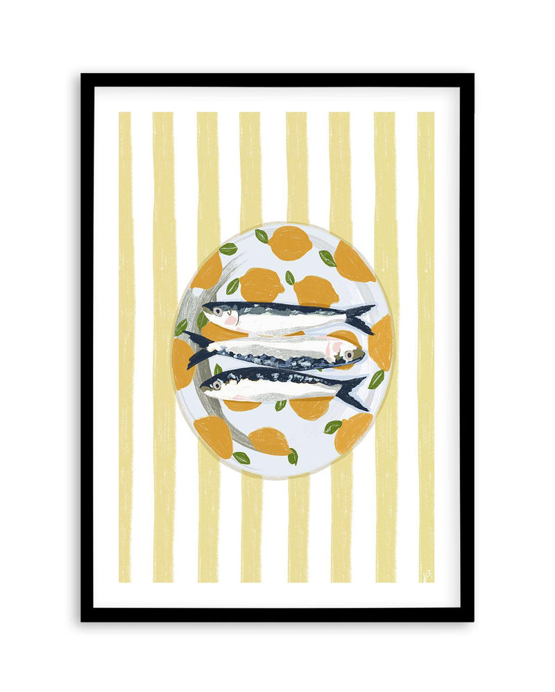 Seaside Brunch by Jenny Liz Rome Art Print-PRINT-Olive et Oriel-Jenny Liz Rome-A5 | 5.8" x 8.3" | 14.8 x 21cm-Black-With White Border-Buy-Australian-Art-Prints-Online-with-Olive-et-Oriel-Your-Artwork-Specialists-Austrailia-Decorate-With-Coastal-Photo-Wall-Art-Prints-From-Our-Beach-House-Artwork-Collection-Fine-Poster-and-Framed-Artwork