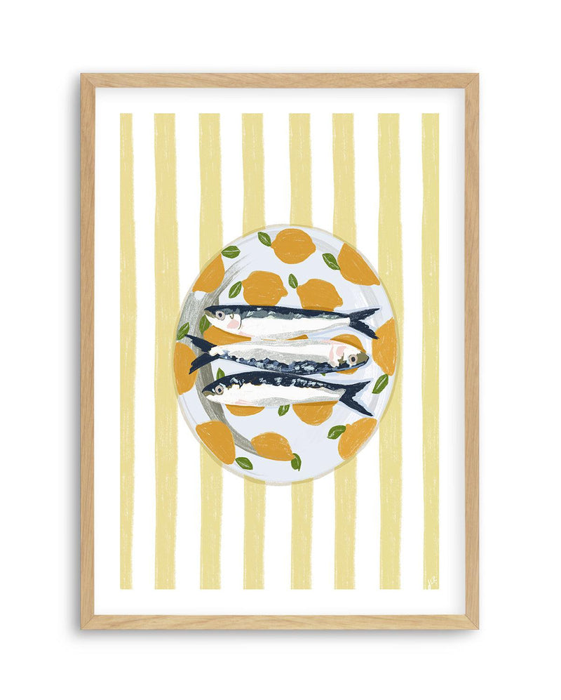 Seaside Brunch by Jenny Liz Rome Art Print-PRINT-Olive et Oriel-Jenny Liz Rome-A5 | 5.8" x 8.3" | 14.8 x 21cm-Oak-With White Border-Buy-Australian-Art-Prints-Online-with-Olive-et-Oriel-Your-Artwork-Specialists-Austrailia-Decorate-With-Coastal-Photo-Wall-Art-Prints-From-Our-Beach-House-Artwork-Collection-Fine-Poster-and-Framed-Artwork