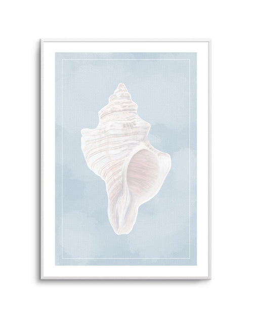 Seaside Shell II Art Print-PRINT-Olive et Oriel-Olive et Oriel-A5 | 5.8" x 8.3" | 14.8 x 21cm-Unframed Art Print-With White Border-Buy-Australian-Art-Prints-Online-with-Olive-et-Oriel-Your-Artwork-Specialists-Austrailia-Decorate-With-Coastal-Photo-Wall-Art-Prints-From-Our-Beach-House-Artwork-Collection-Fine-Poster-and-Framed-Artwork