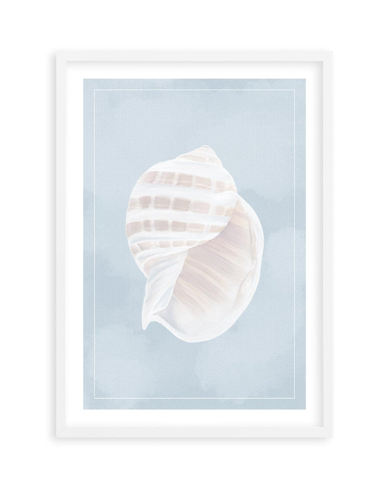 Seaside Shell III Art Print-PRINT-Olive et Oriel-Olive et Oriel-A5 | 5.8" x 8.3" | 14.8 x 21cm-White-With White Border-Buy-Australian-Art-Prints-Online-with-Olive-et-Oriel-Your-Artwork-Specialists-Austrailia-Decorate-With-Coastal-Photo-Wall-Art-Prints-From-Our-Beach-House-Artwork-Collection-Fine-Poster-and-Framed-Artwork